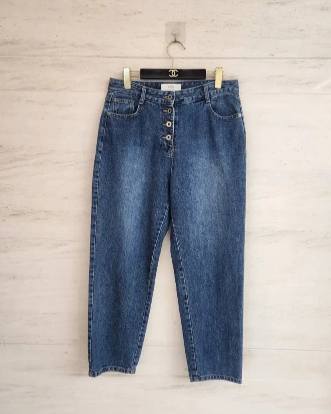 바네사브루노 아떼 다버튼 블루워싱 데님팬츠 77사이즈 상품이미지6