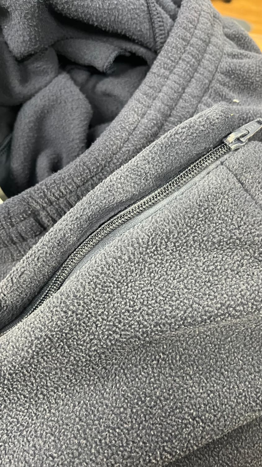 (새상품)이지갭 폴라플리스 팬츠 네이비M 상품이미지6