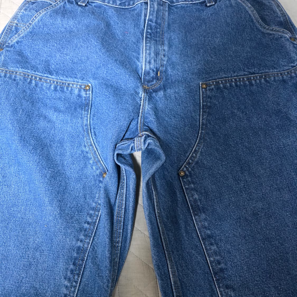 [40X32] 빈티지 칼하트 더블니 B73 DST 데님 B-14 나이컨디 상품이미지3