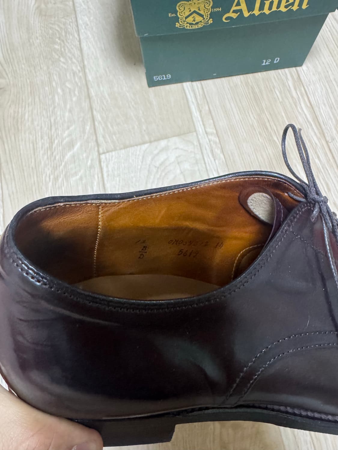 알든 모디파이드 코도반 5619 12d 상품이미지4