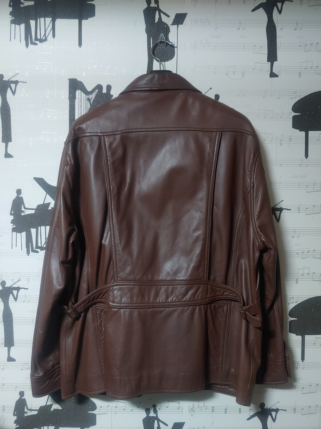 Polo Ralph Lauren] 폴로 가죽자켓 브라운 L(105) 상품이미지2