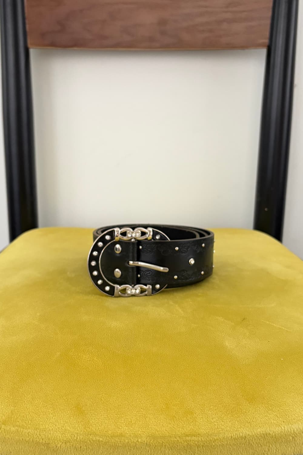Black Point Buckle Belt 상품이미지1