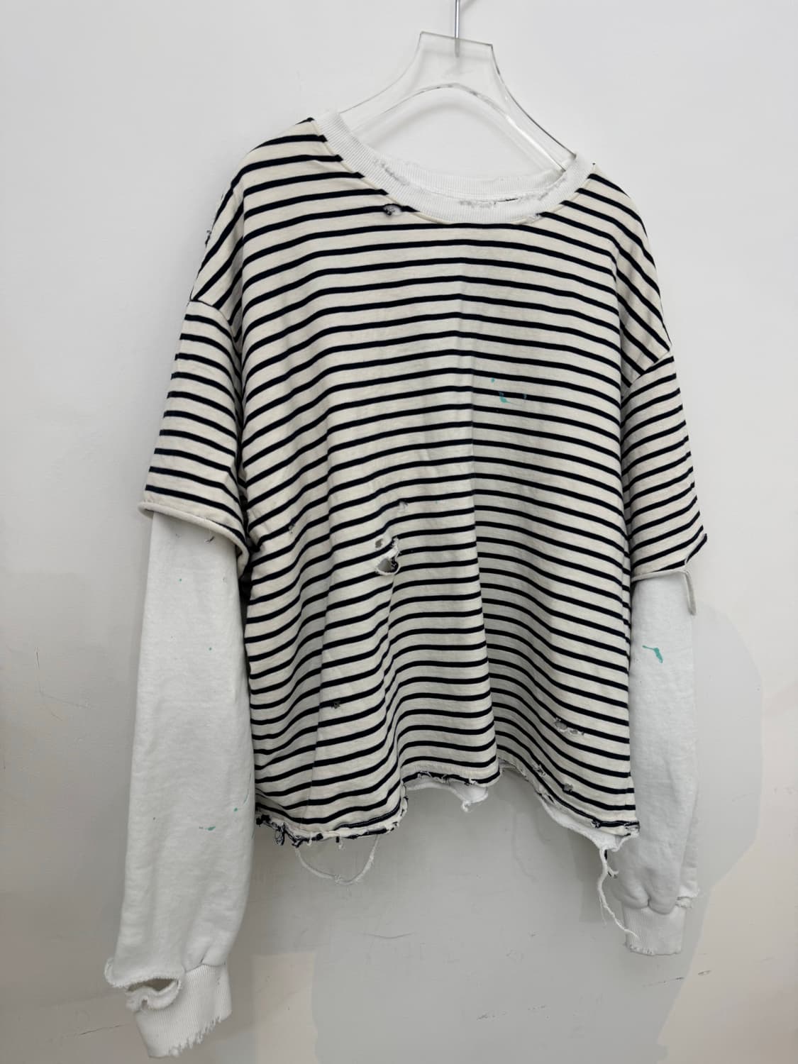 빈티지 레이어드 맨투맨 상품이미지2