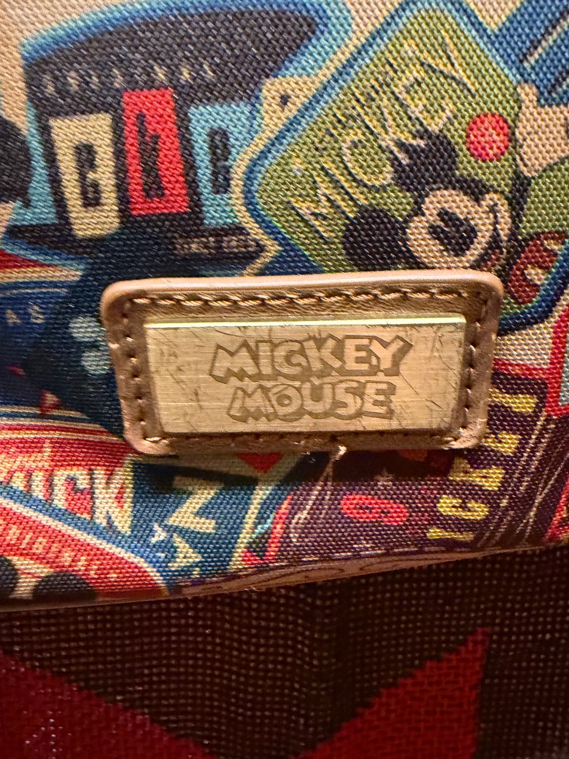 미키마우스 콘쵸 숄더 토트 백 / Mickey Mouse tote bag 상품이미지5