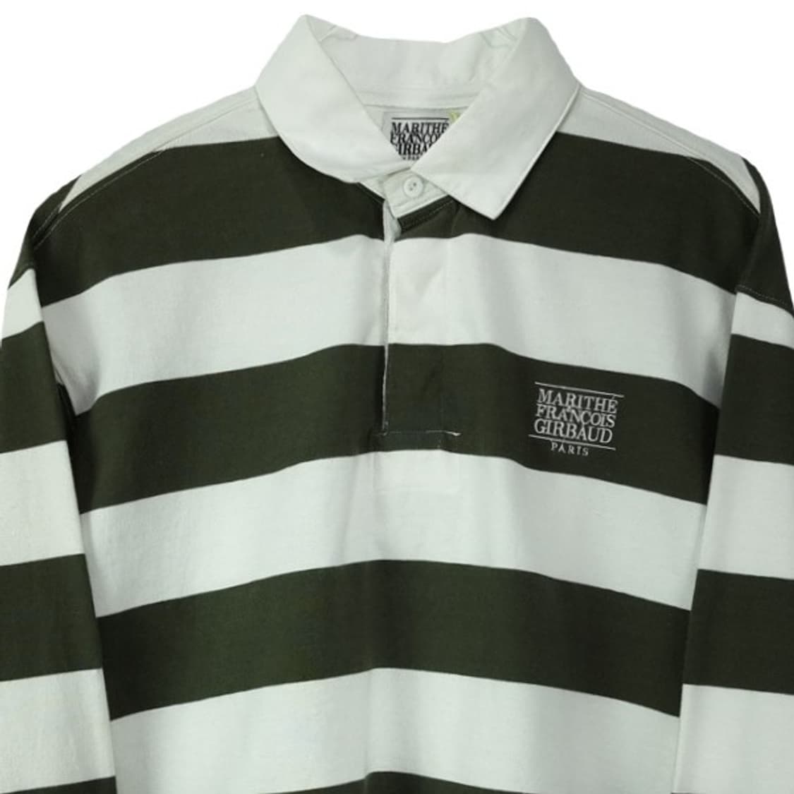 [마리떼프랑소와저버] 크롭 오버핏 스트라이프 긴팔 카라티 M19591 상품이미지4