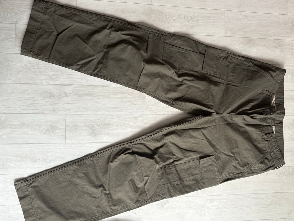 칼하트 WIP 콜룸비아 립스탑 레귤러 카고 팬츠 사이프러스34 상품이미지2