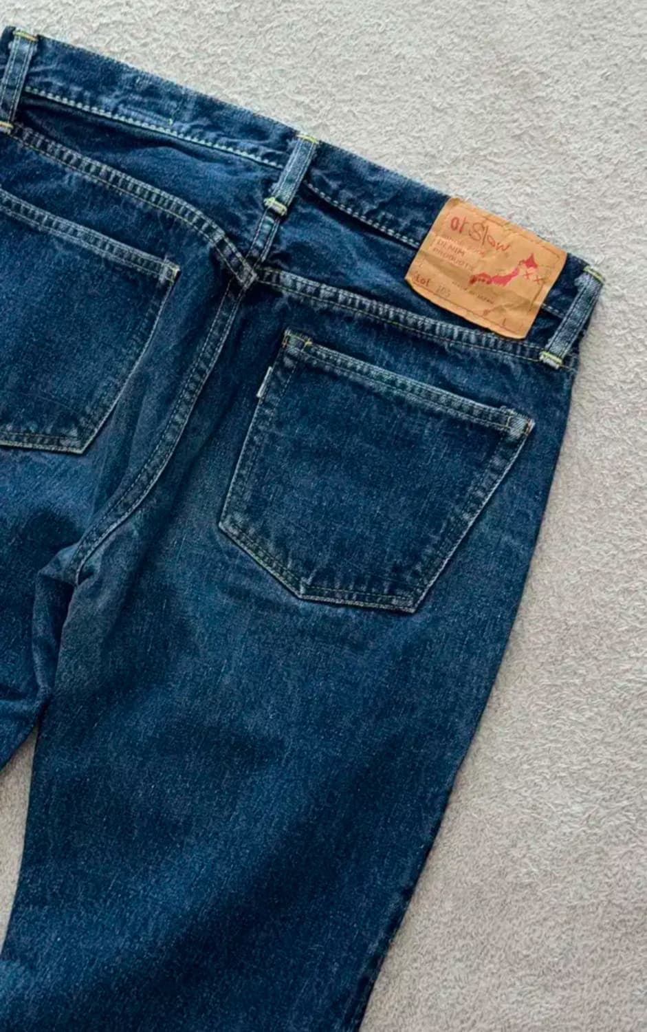 orslow 오어슬로우 105 데님팬츠 M 상품이미지7