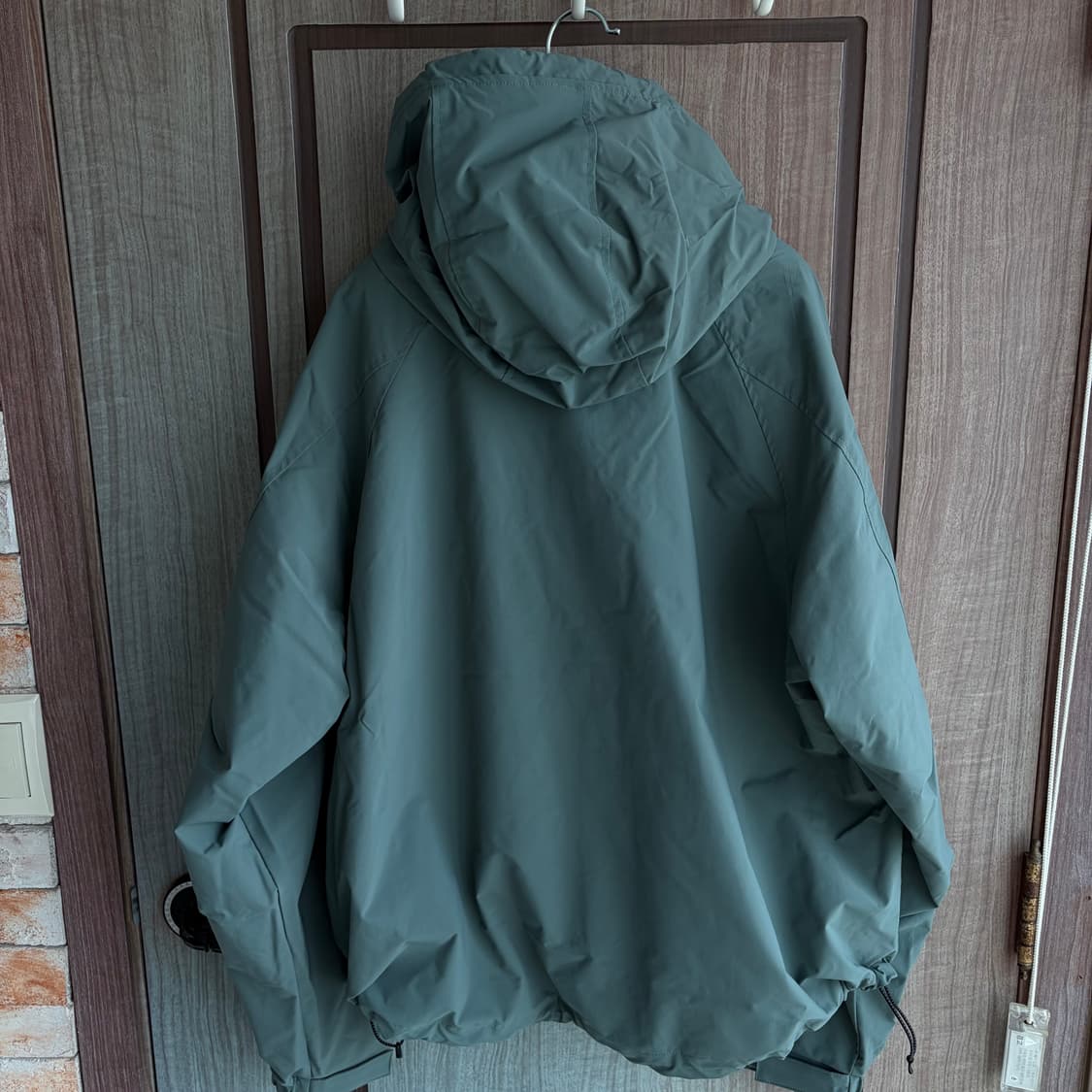 새상품(M)유니폼브릿지 mil 3gen 후드 트레이닝 자켓 그린빈 상품이미지4