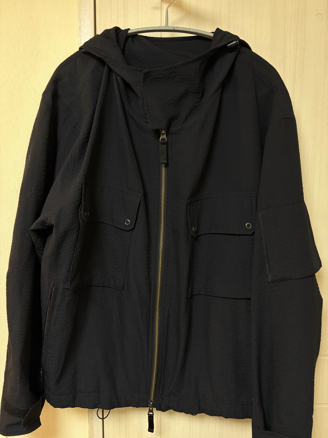 폴리테루 시어서커 스목 파카 다크네이비 [size 3] 상품이미지2