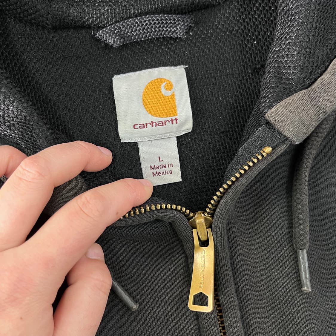 105 칼하트 써멀 후드집업 상품이미지2