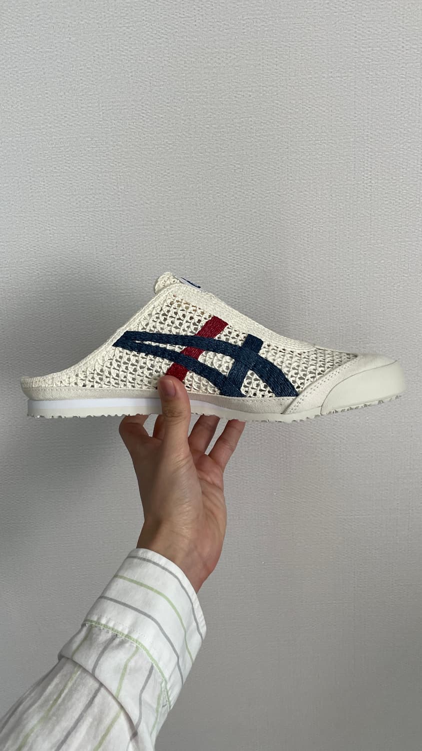 오니츠카타이거 멕시코 66 사보 크림 블루 270 박스포함 새상품 상품이미지1