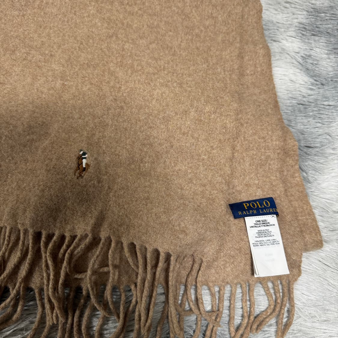 폴로랄프로렌  울 100 머플러  상품이미지2