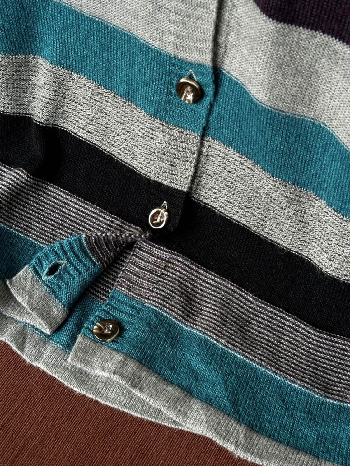 Panel design knit cardigan top 상품이미지3