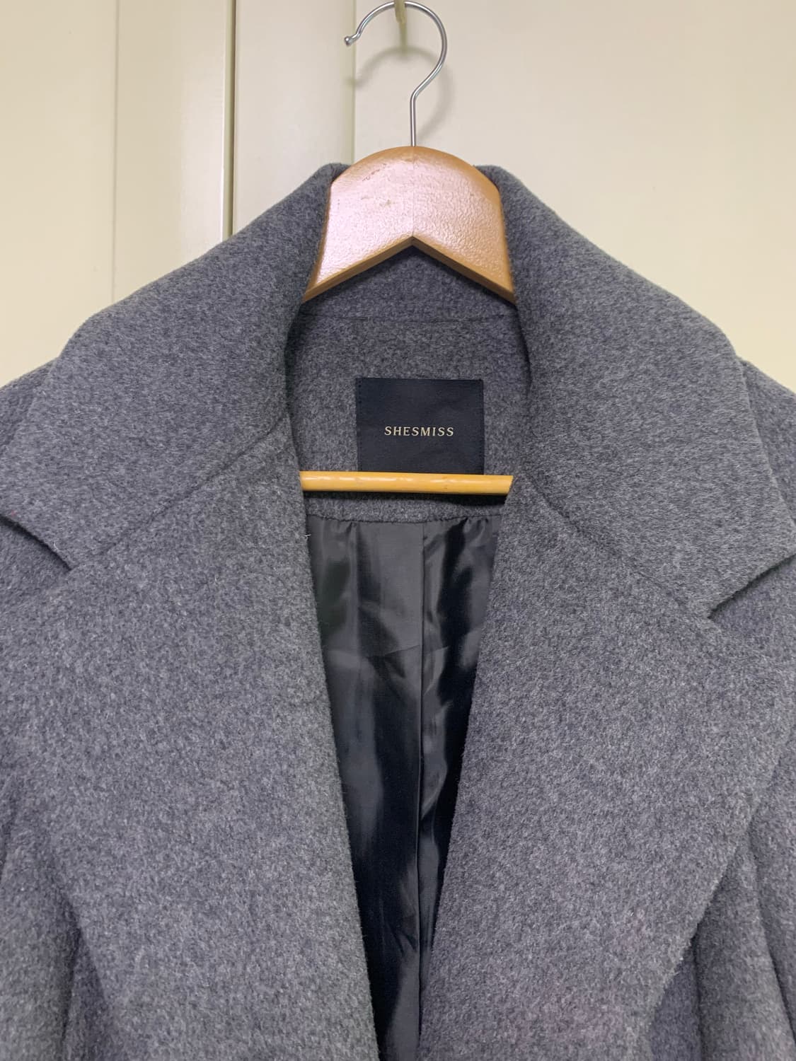 쉬드미스 그레이 코트 상품이미지2