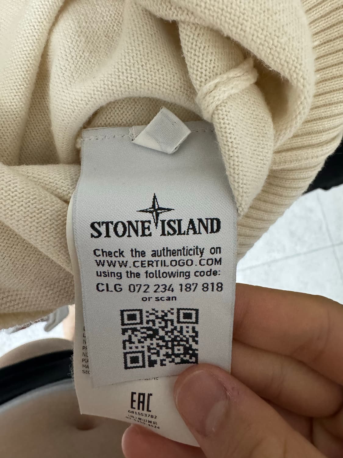 스톤 아일랜드 니트 s 상품이미지3