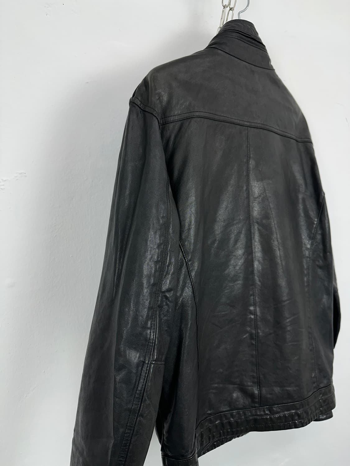 Double Zip Multi-Pocket Lambskin Leather 상품이미지6