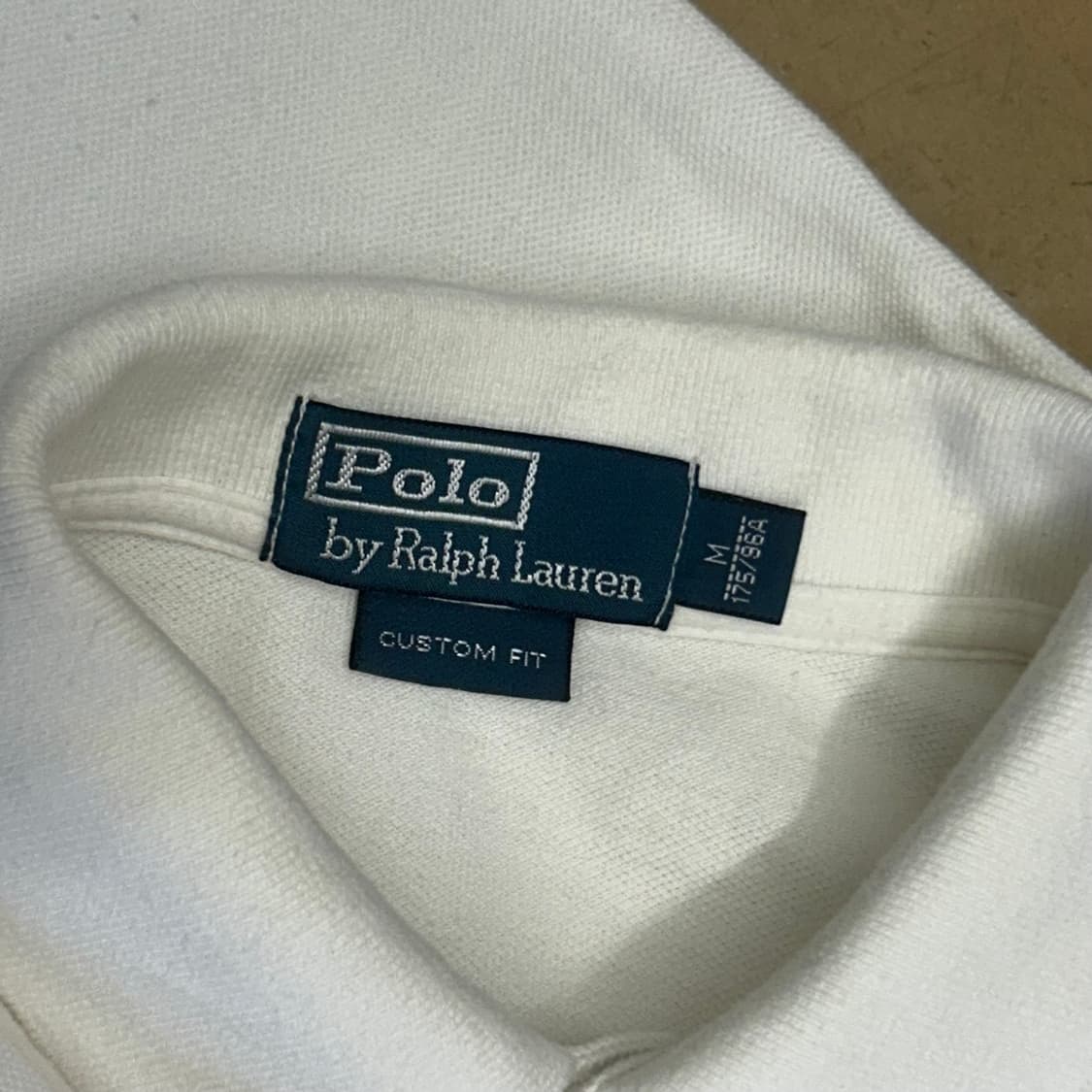 M 폴로랄프로렌 치프키프 화이트 카라 반팔티 상품이미지4