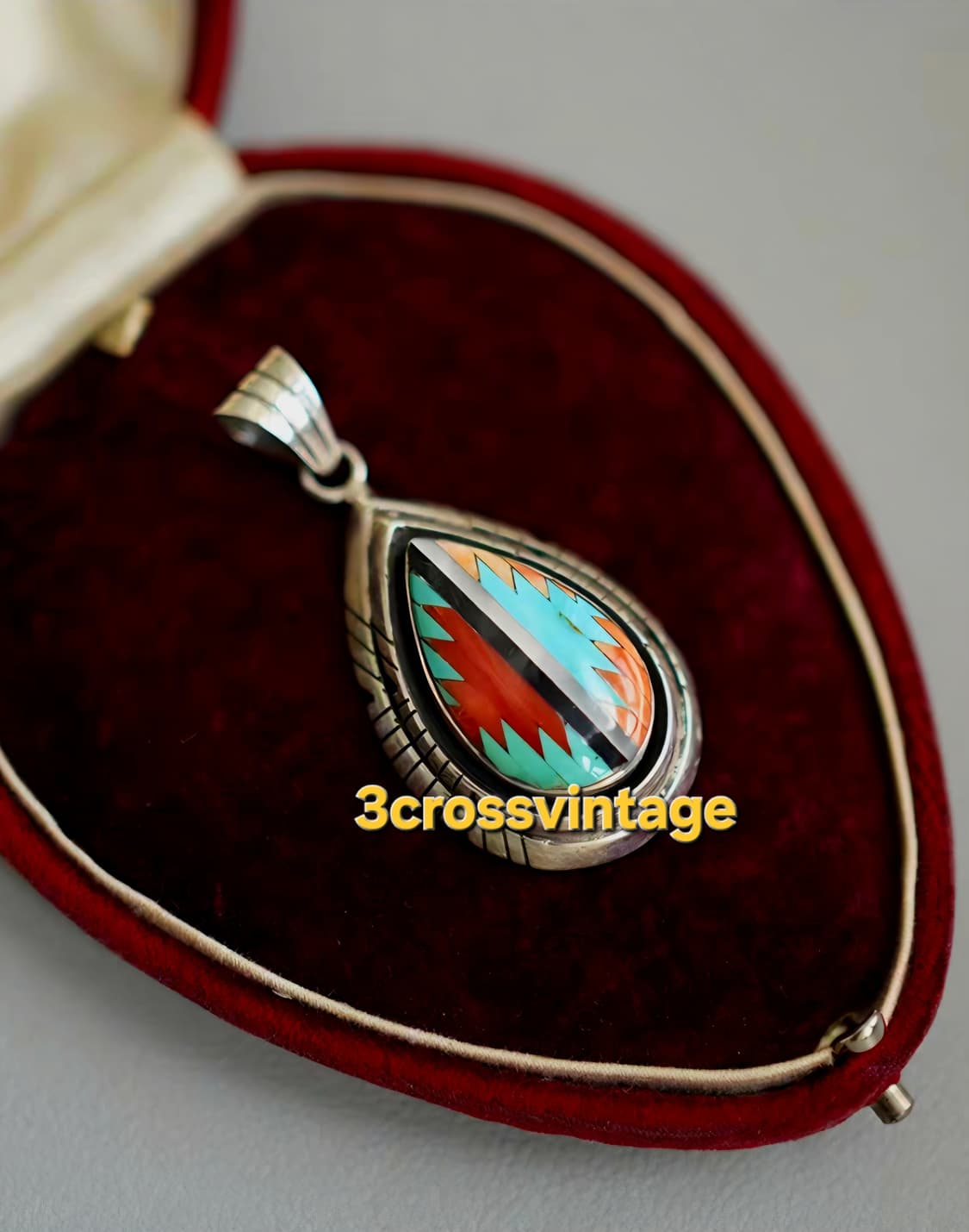 Original American Navajo Silver pendant  상품이미지5