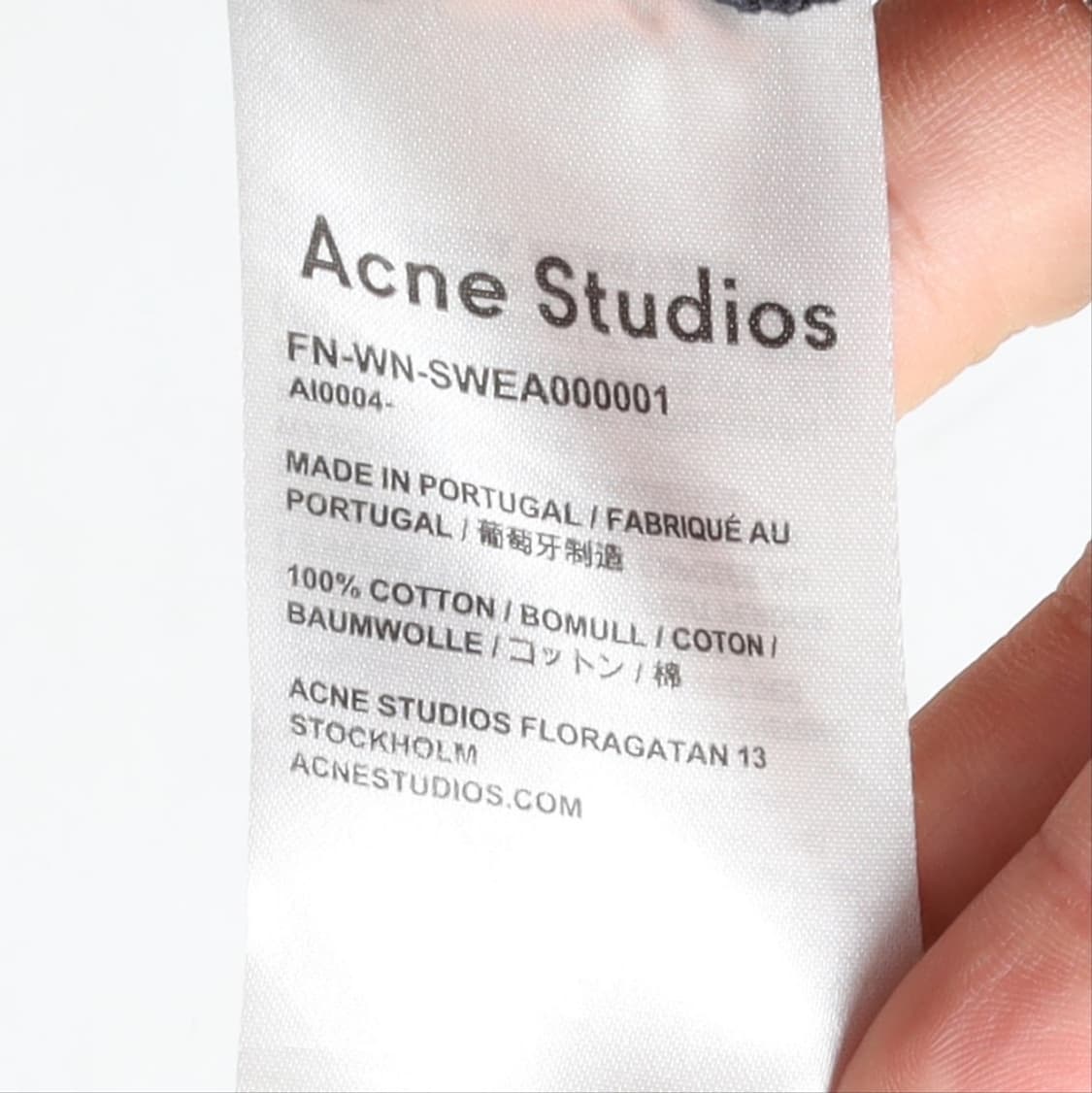 아크네 스튜디오 Acne Studios Logo Printing Hood 상품이미지9