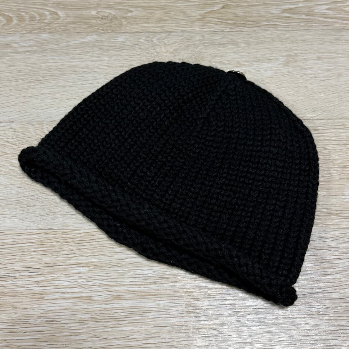 [S+급/OS] 크롬하츠 크로스 레더패치 캐시미어 비니 상품이미지4