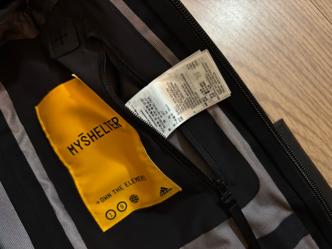 상태최상 아디다스 레인레디 마이쉘터 웨더코트자켓 여m 상품이미지5