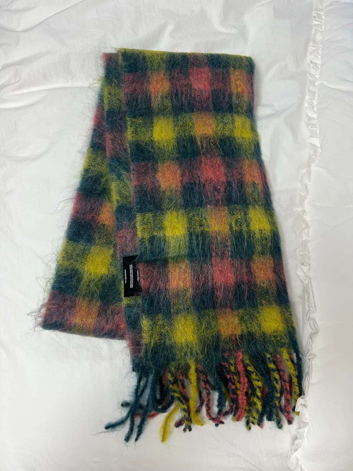 앤더슨벨 베니토 체크 머플러 상품이미지1