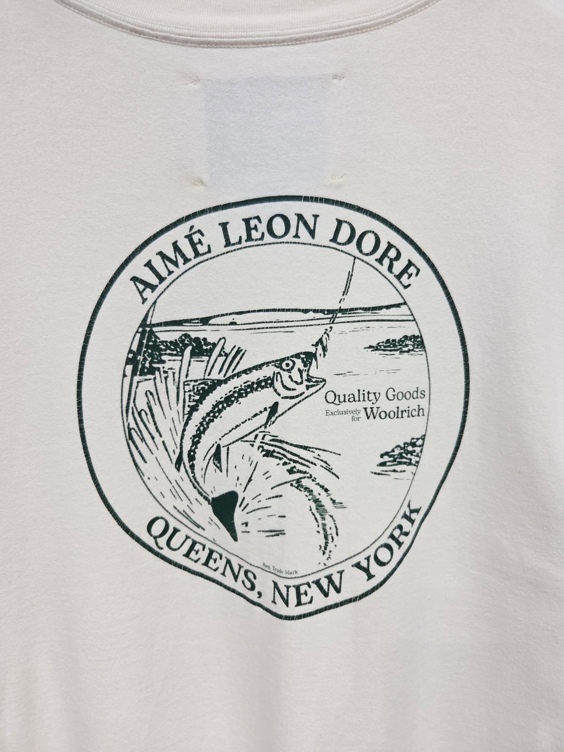 에임 레온 도르 x 울리치 콜라보 피싱 그래픽 반팔 티셔츠 상품이미지6