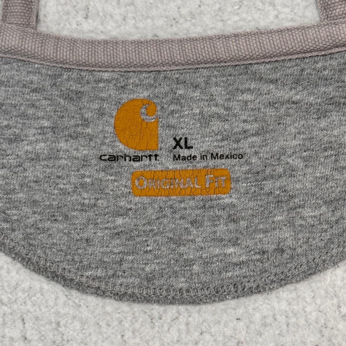 XL) 칼하트 미드웨이트 오리지널핏 후드집업 그레이 상품이미지7