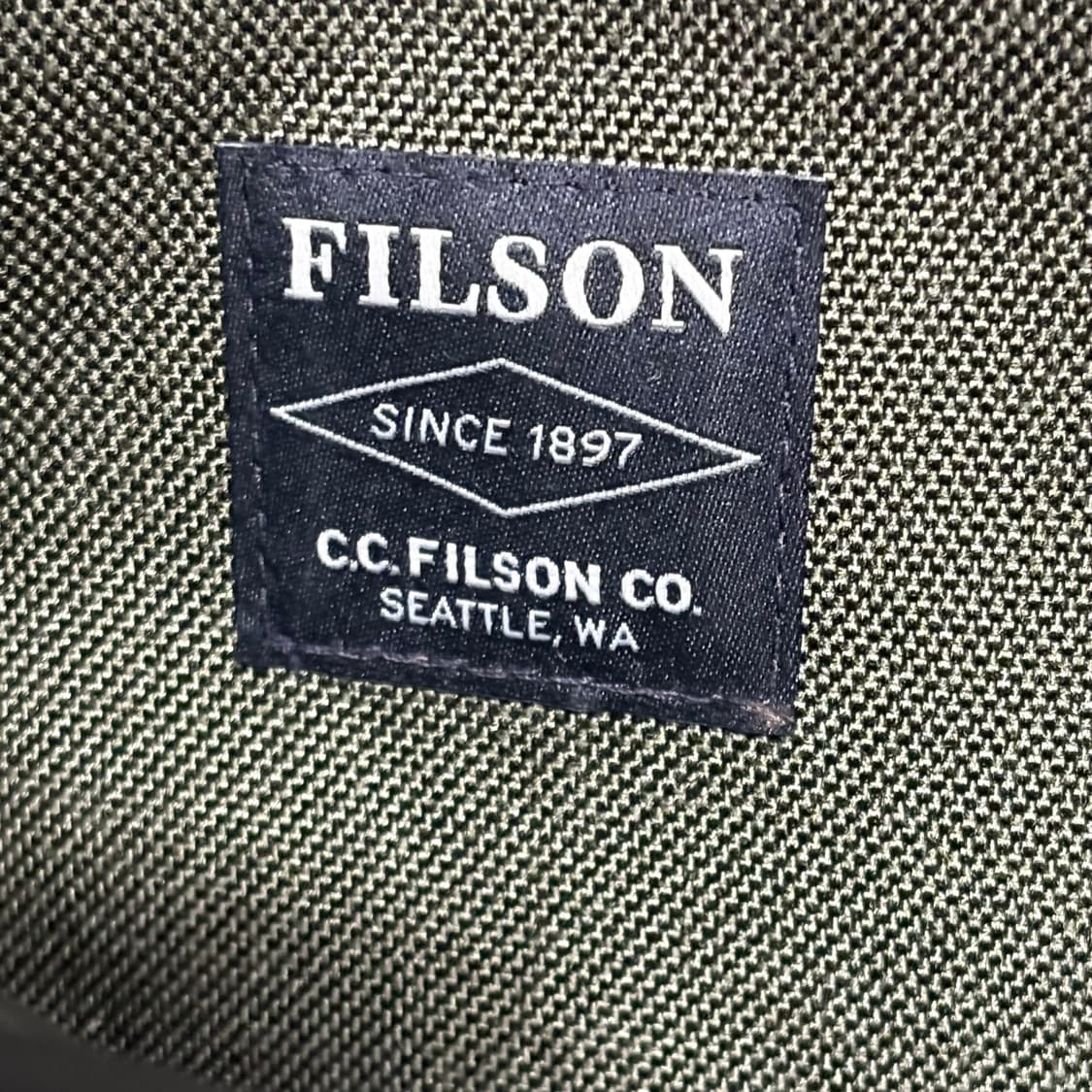 OS 필슨 878 브리프케이스 오터그린 토트백 상품이미지3