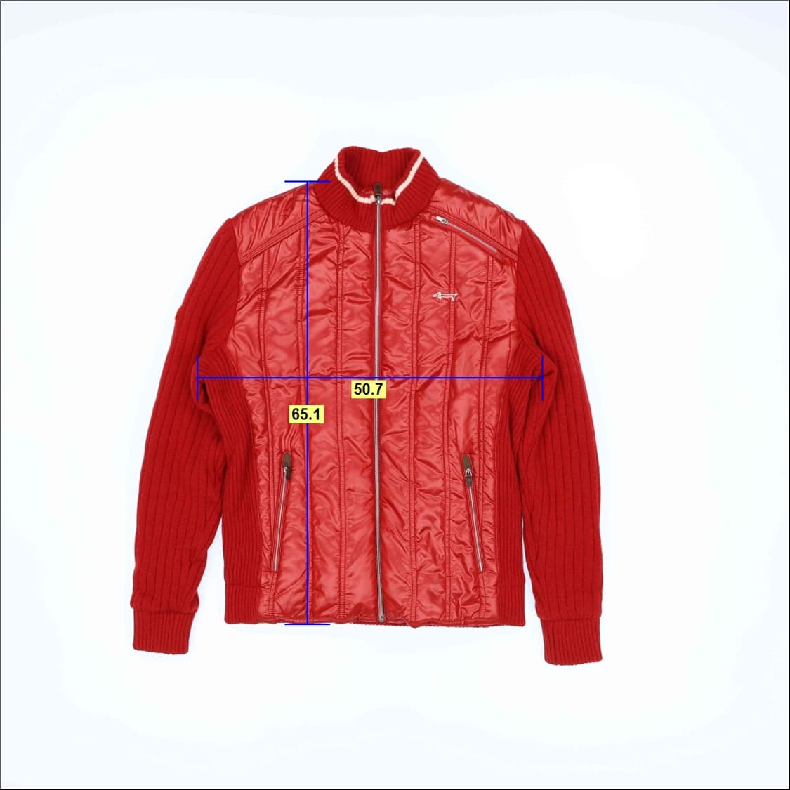 [95] 루이까스텔 울 방풍 니트점퍼 1209 H1 상품이미지6