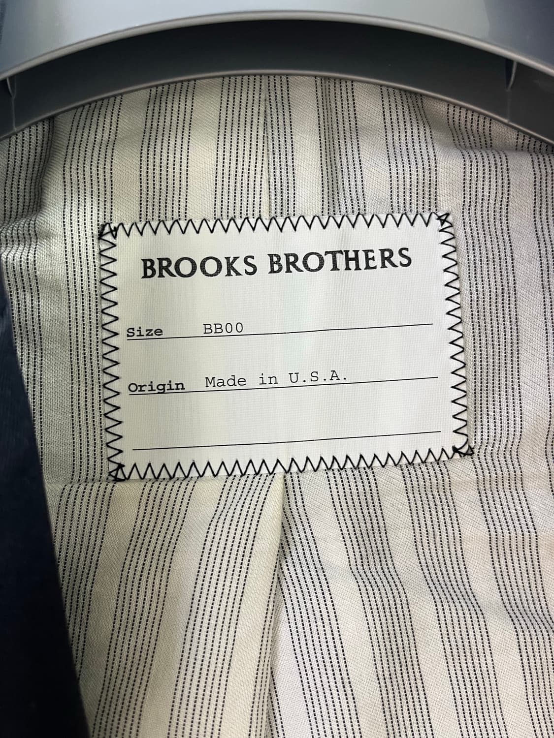 브룩스브라더스 블랙플리스 금장재킷 bb0 상품이미지4