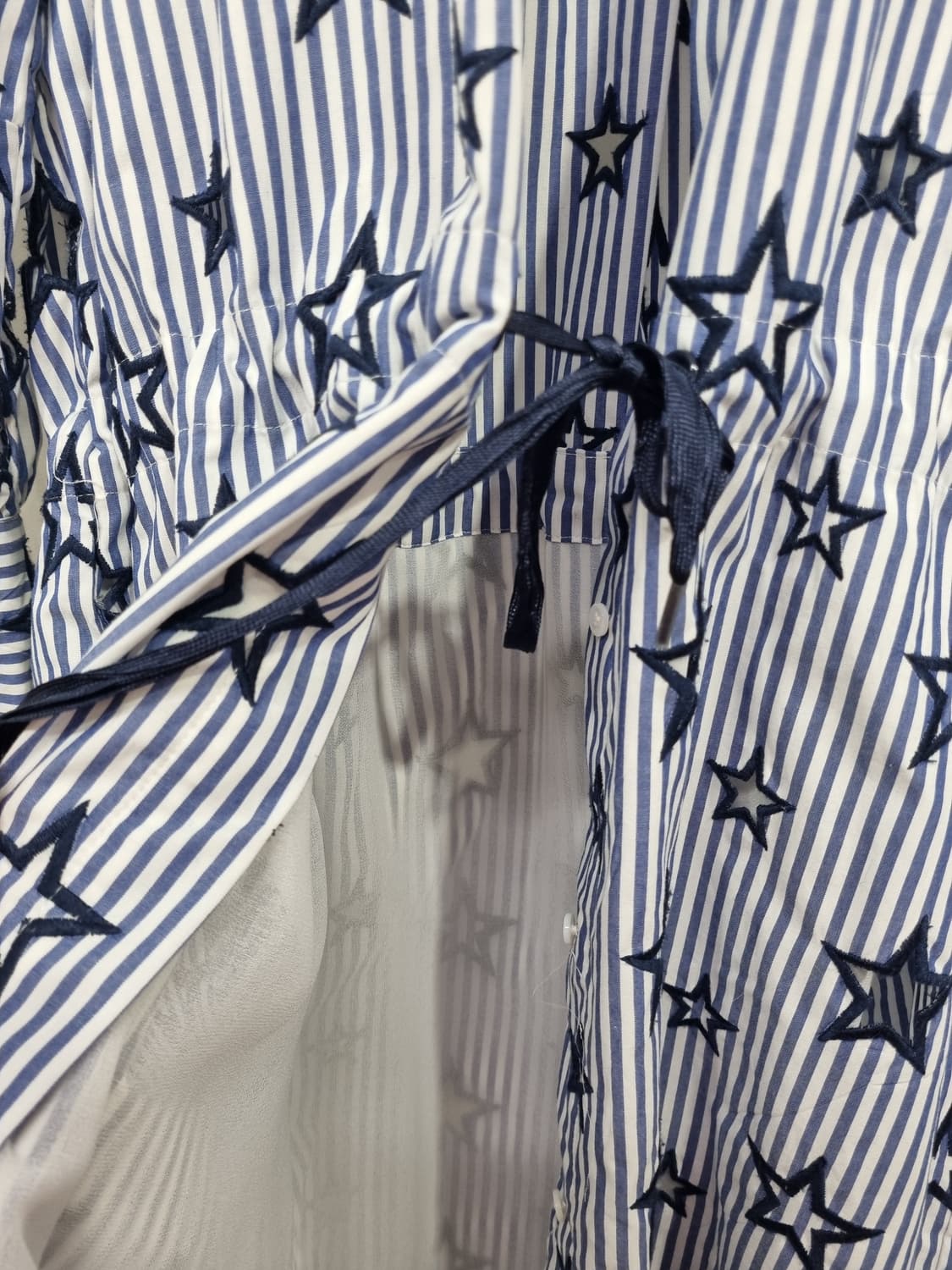 정품) 산드로 롱셔츠 원피스  상품이미지4