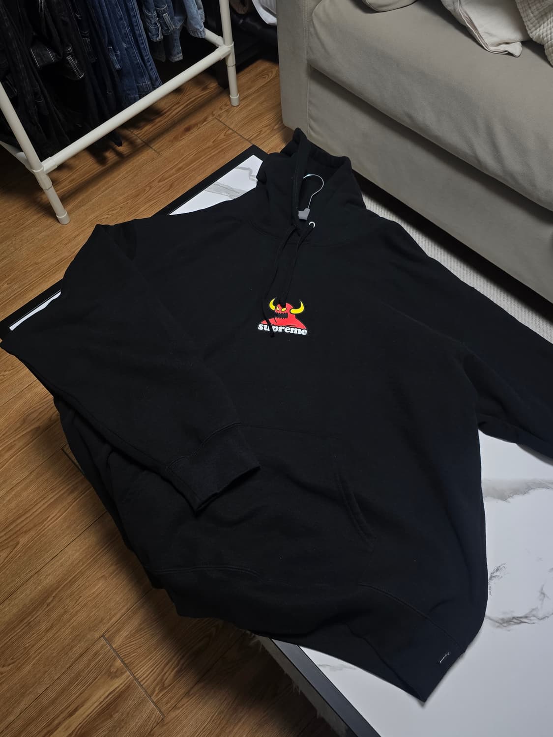 슈프림 토이머신 후드 xl 상품이미지2