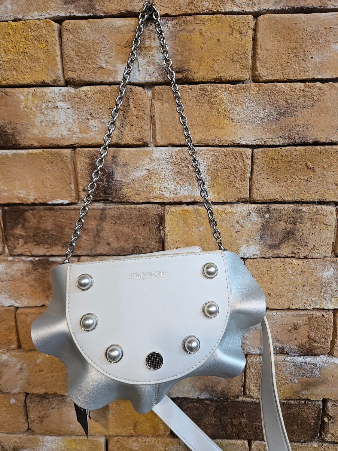 새상품)PEARLY GATES 체인 크로스백 상품이미지1