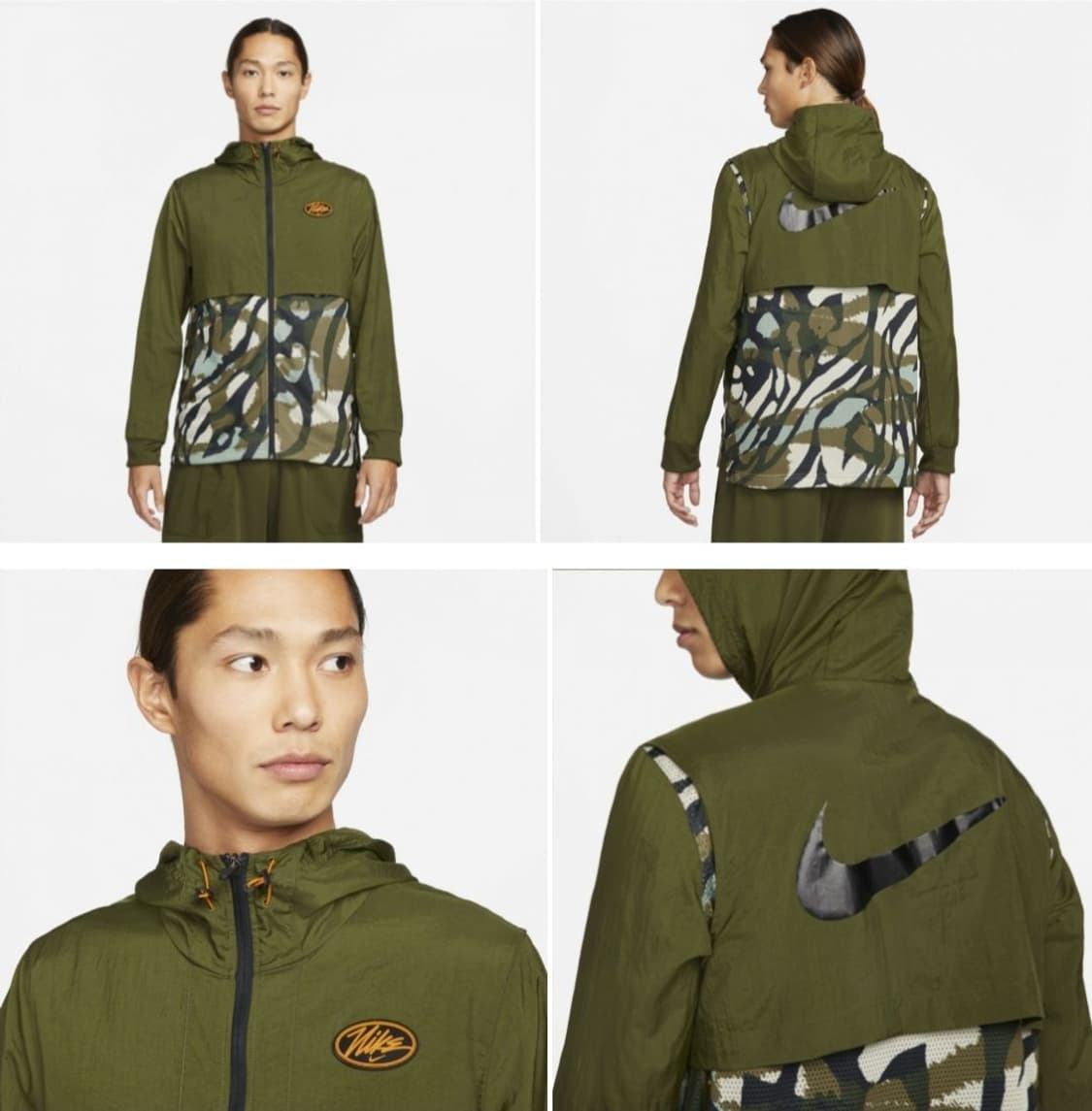 100/105.나이키 카모 런닝재킷 상품이미지1