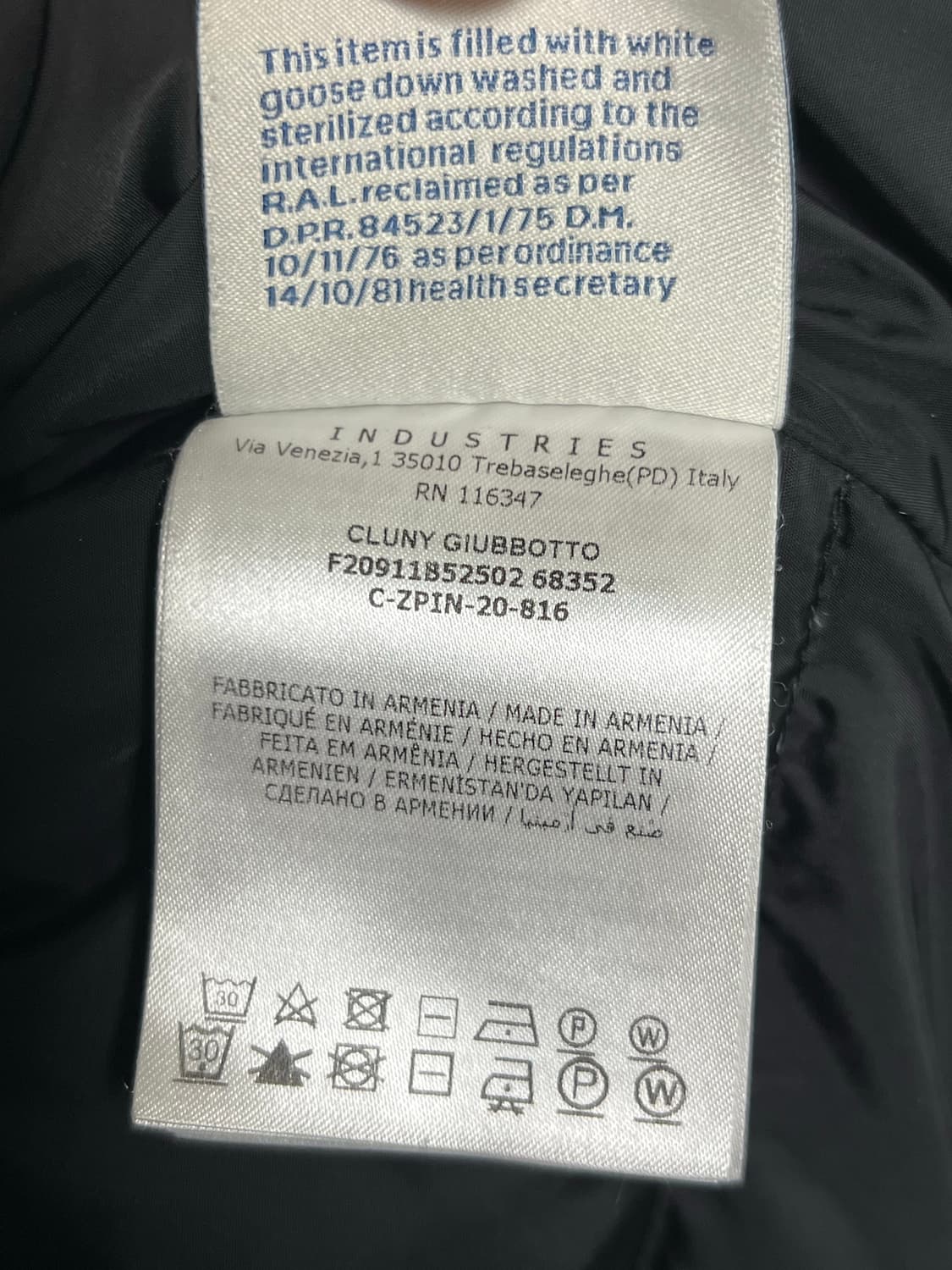 [정품] 4 몽클레어 클루니 블랙 상품이미지3