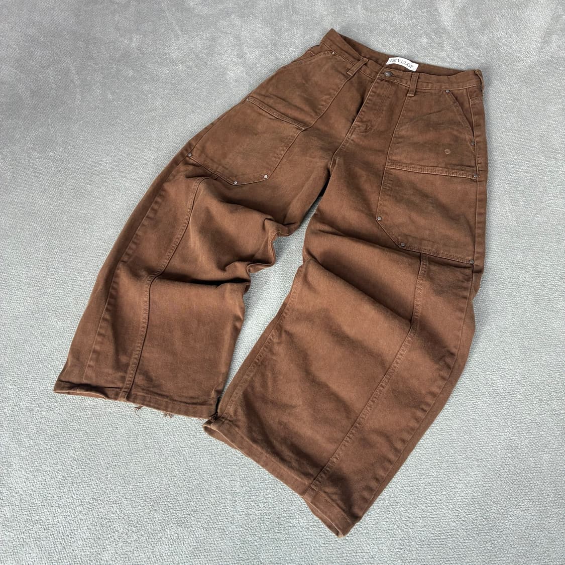 Develop Vintage 브라운 데님 m 상품이미지2