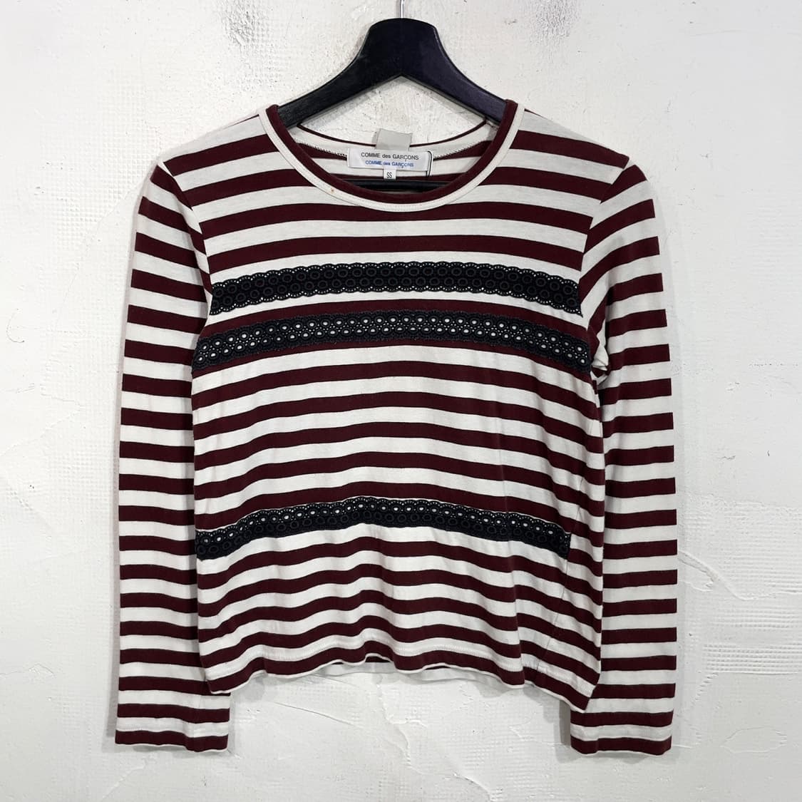 꼼데가르송 스트라이프 롱슬리브 상품이미지2