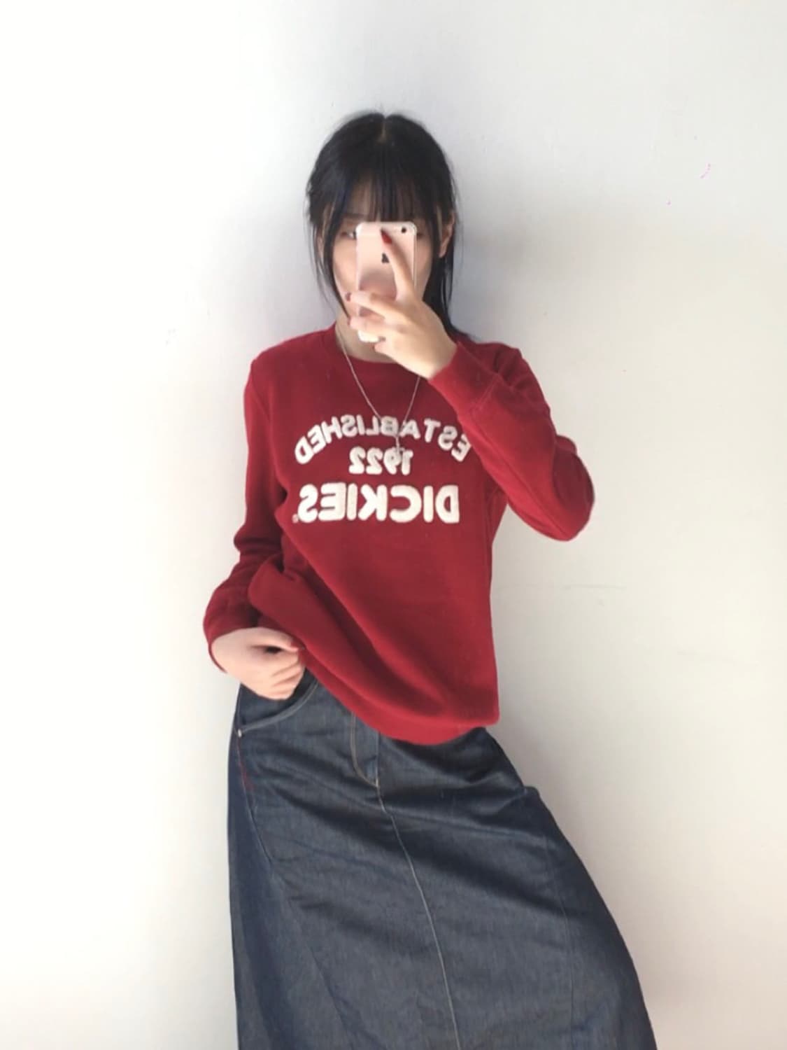 디키즈 자수패치 맨투맨 상품이미지1