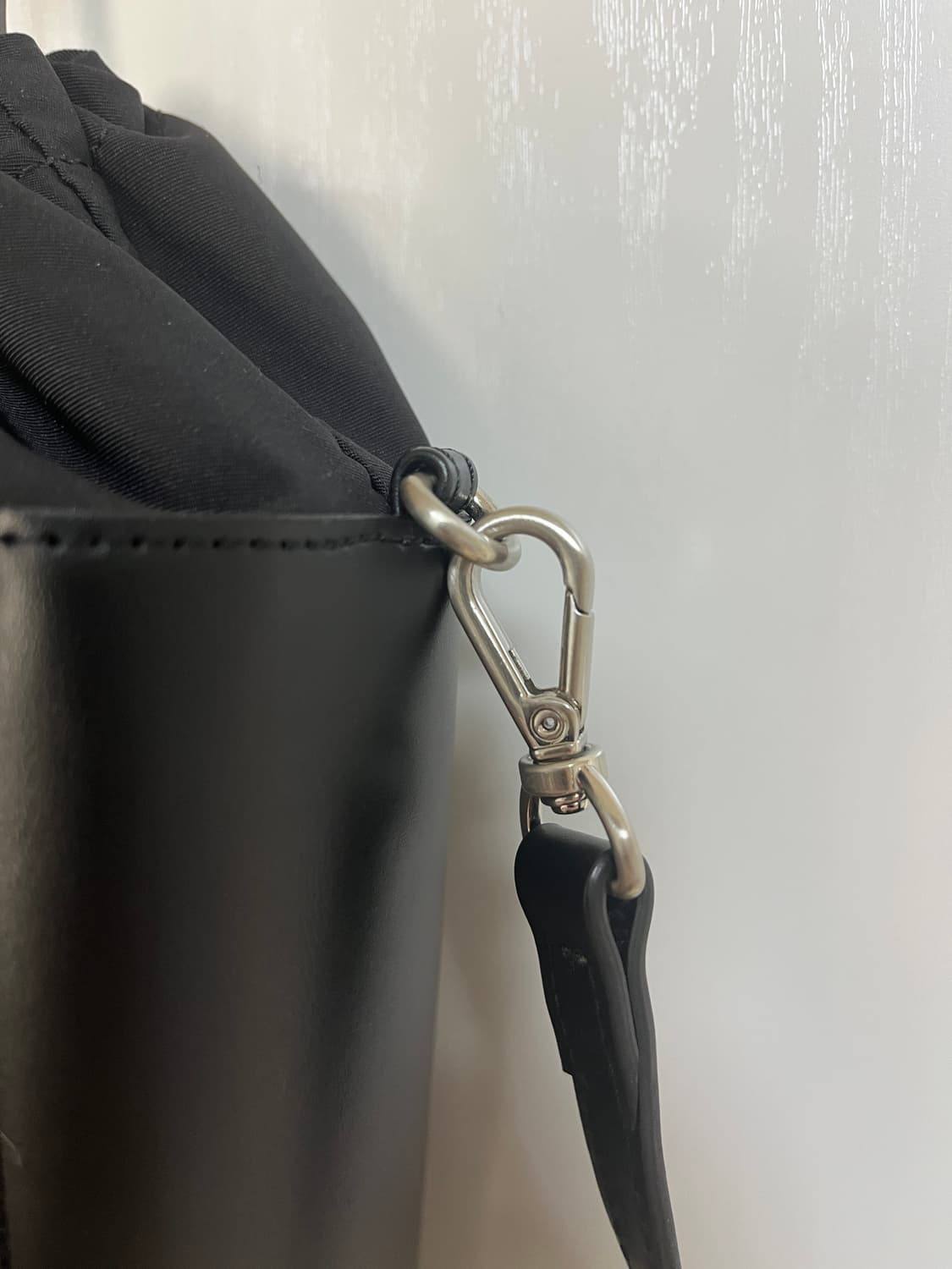 뮤니에 큐브백 블랙 (크로스,토트 가능) 상품이미지5