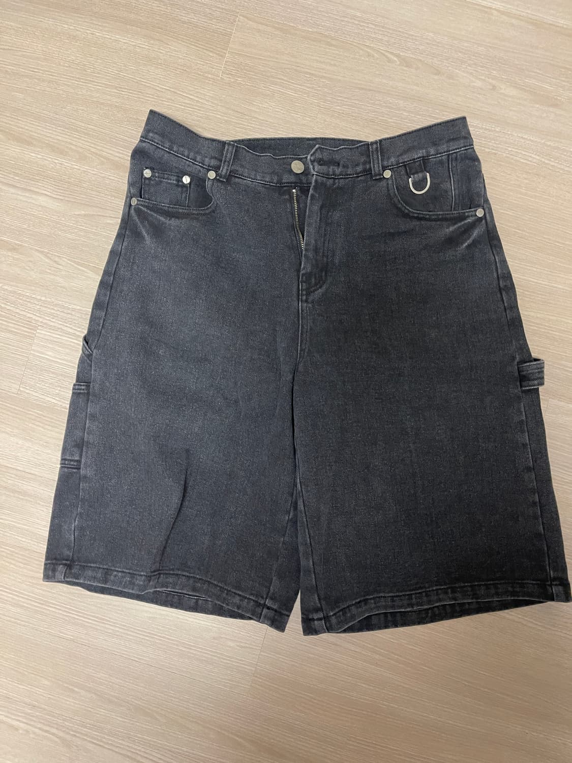 더바이닐하우스 카펜터 데님 쇼츠 상품이미지1