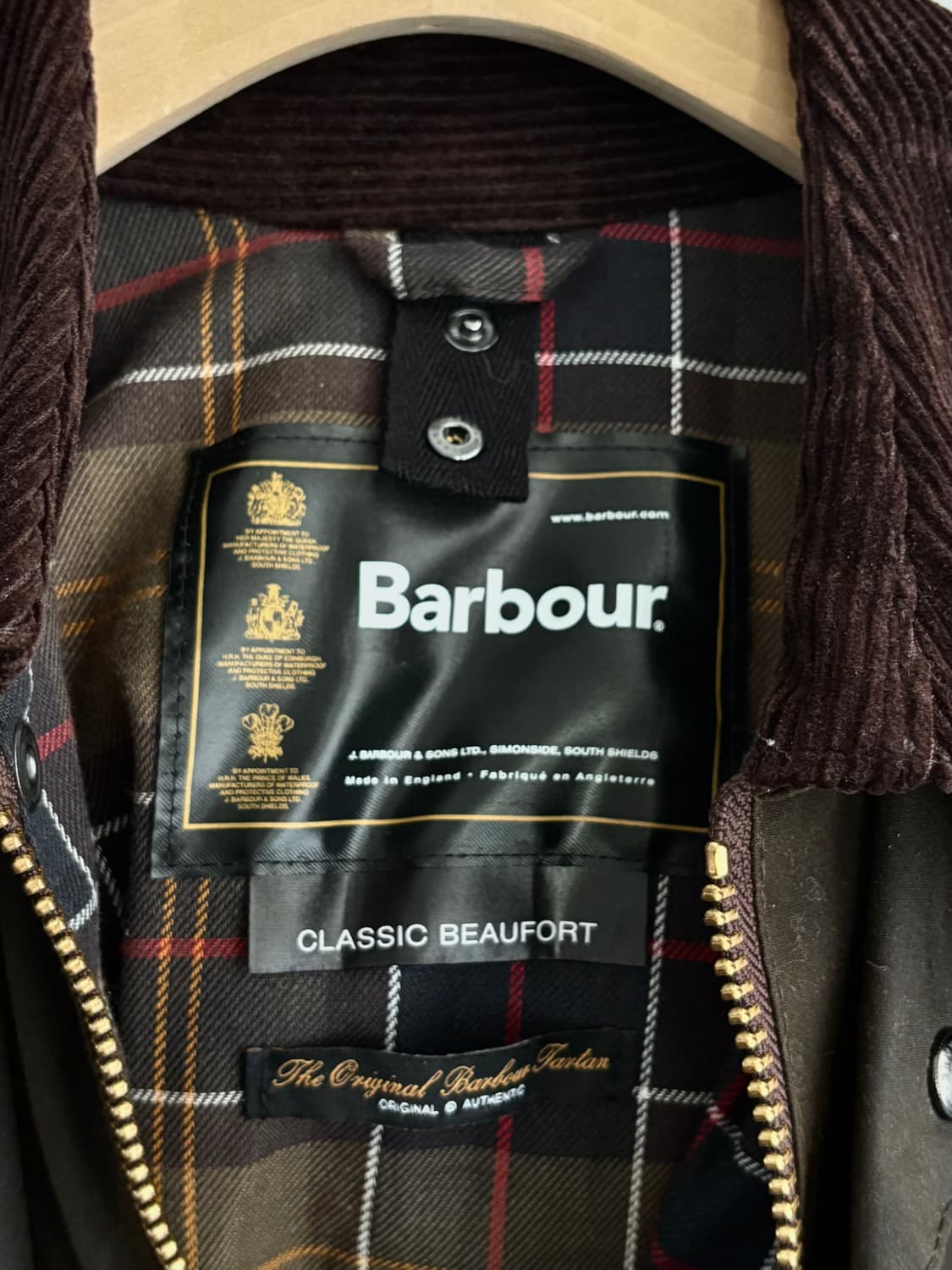Barbour 바버 클래식 비데일 왁스 자켓 상품이미지5