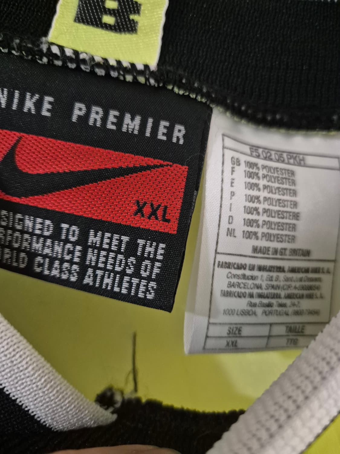 95-96 도르트문트 어웨이 축구유니폼 나이키긴팔 상품이미지6