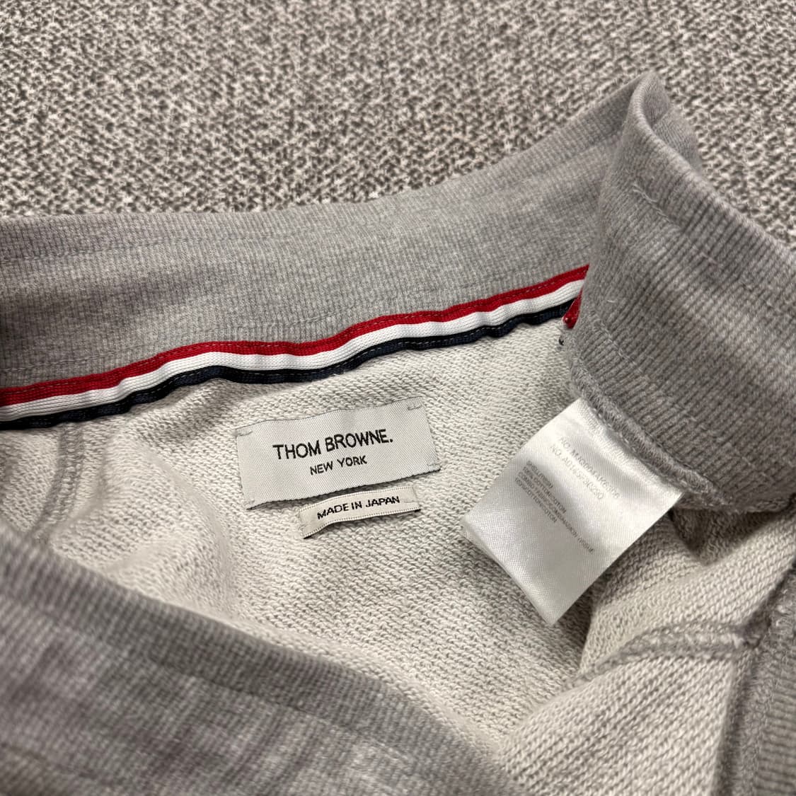 3 톰브라운 4선 스웻 코튼 조거 팬츠 트레이닝 바지 상품이미지6