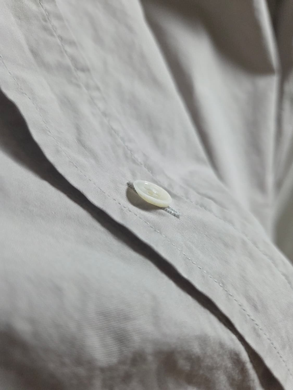 블랭크룸 코튼 셔츠 라이트그레이 4 상품이미지4