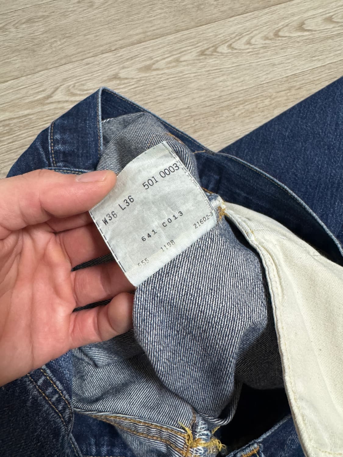 LVC 55501(501XX) 데님 팬츠 빅E 셀비지 리바이 스 발렌시아 상품이미지6