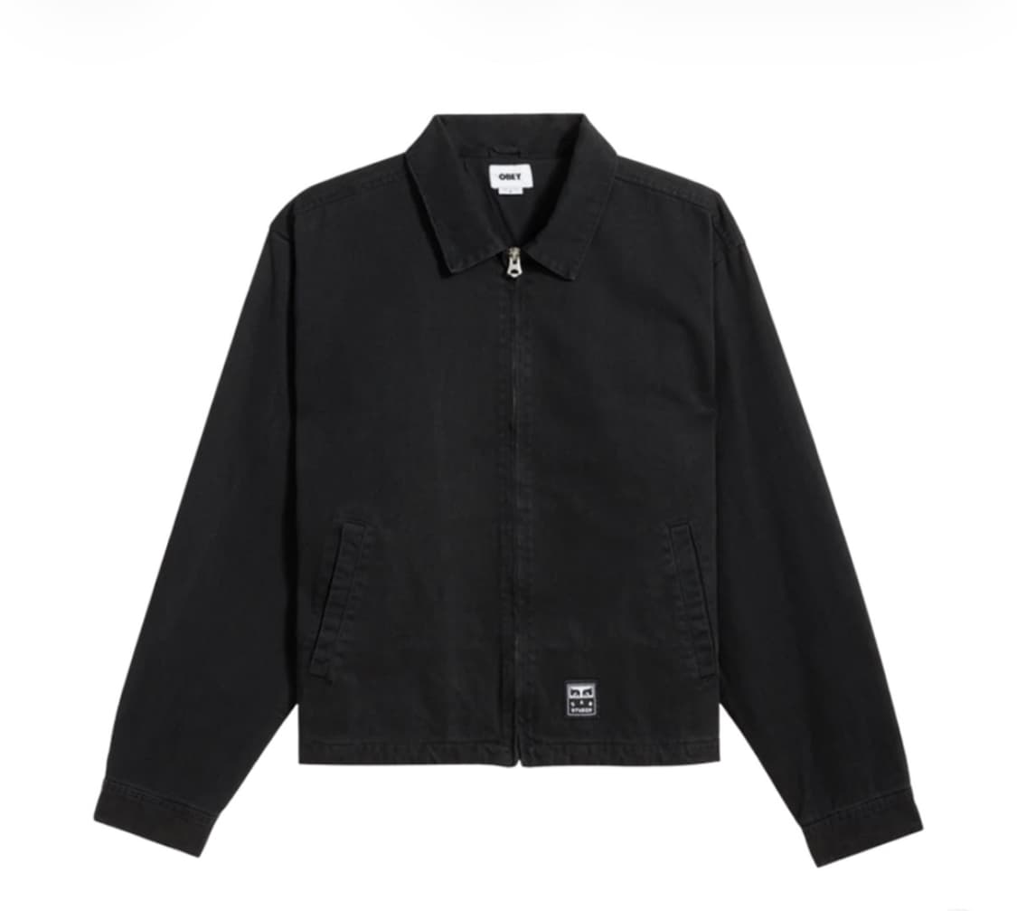 [XL] 아이앱 스튜디오 x 오베이 포스터 집 자켓 앤트러사이트 상품이미지2