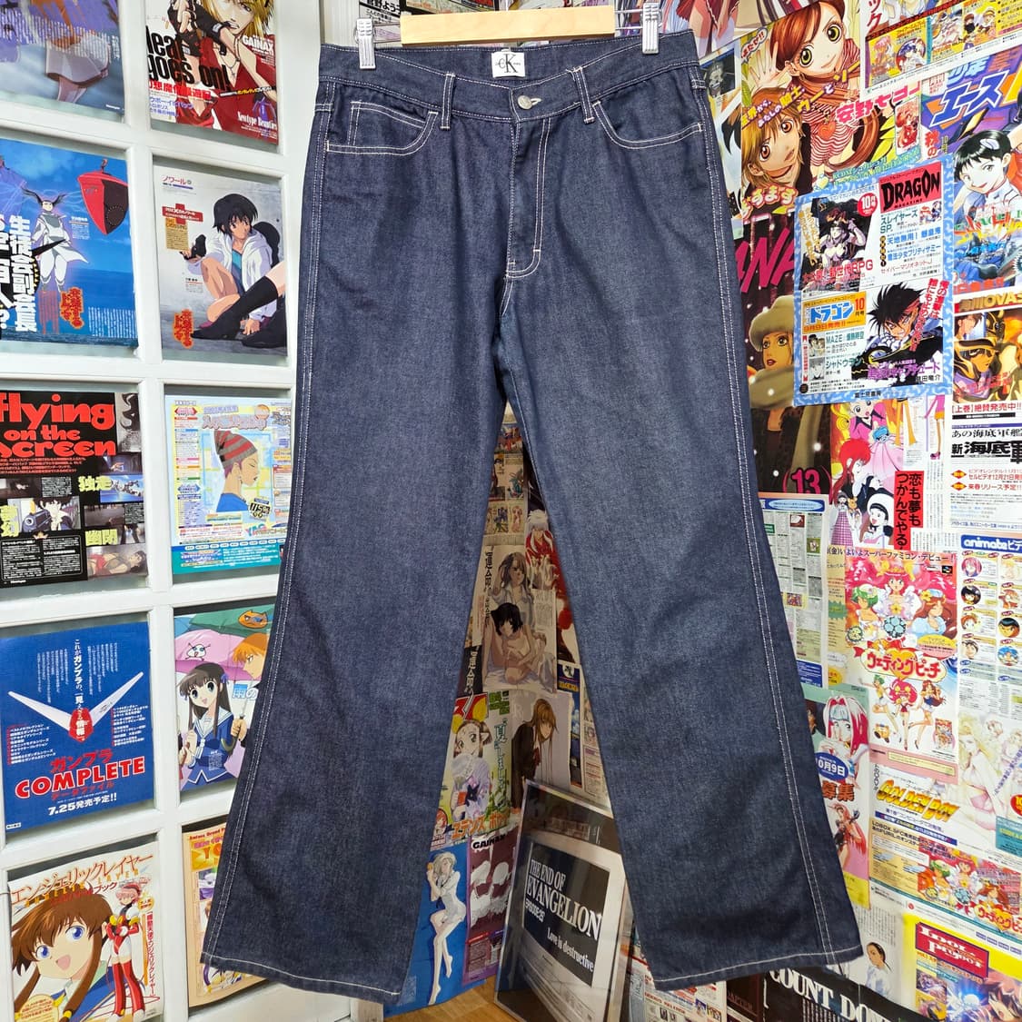 캘빈 클라인 스트레이트 생지 데님 팬츠 상품이미지5