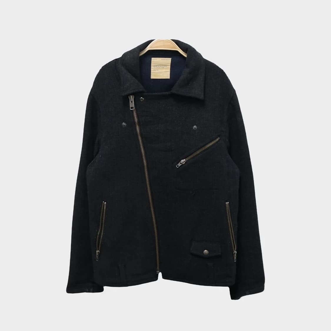 월즈 울 혼방 라이더 자켓 60115 상품이미지1