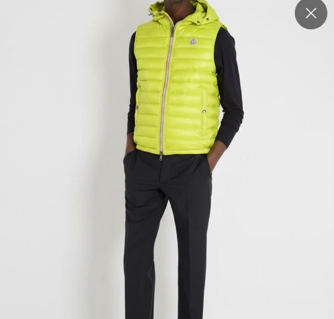 몽클레어 지앙 후드 다운 경량 베스트집업 ㅡ 105사이즈 상품이미지10